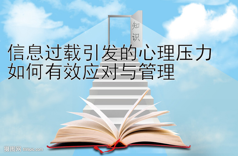 信息过载引发的心理压力  
如何有效应对与管理