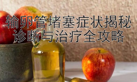 输卵管堵塞症状揭秘 诊断与治疗全攻略